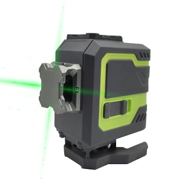 Livello laser verde a batteria al litio incorporato 4D